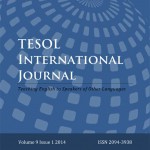 TESOL International Journal Volume 10 Issue 1 2015
