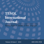 TESOL International Journal Volume 10 Issue 2 2015